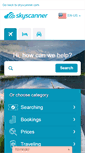 Mobile Screenshot of help.skyscanner.net